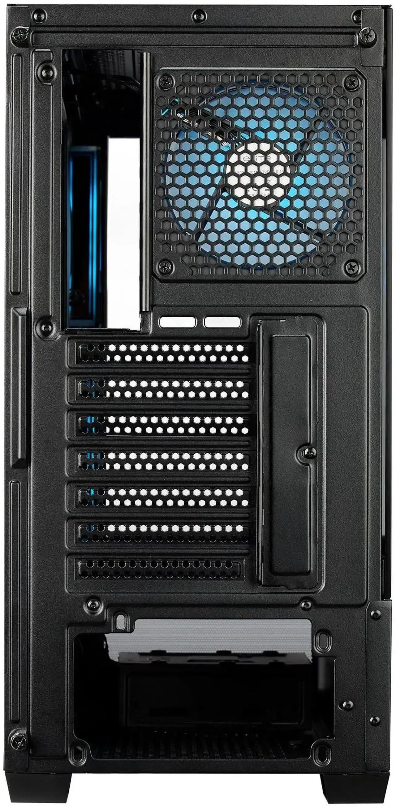 Кутия CoolerMaster Elite 690 Wood - Черна - image 6