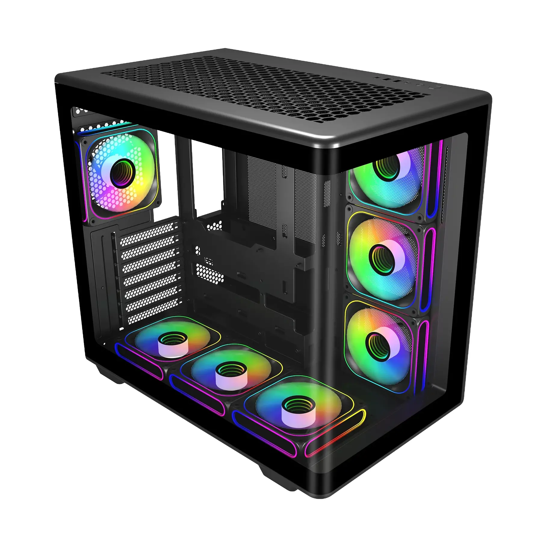 Кутия CoolerMaster Elite 600 - Black - image 1