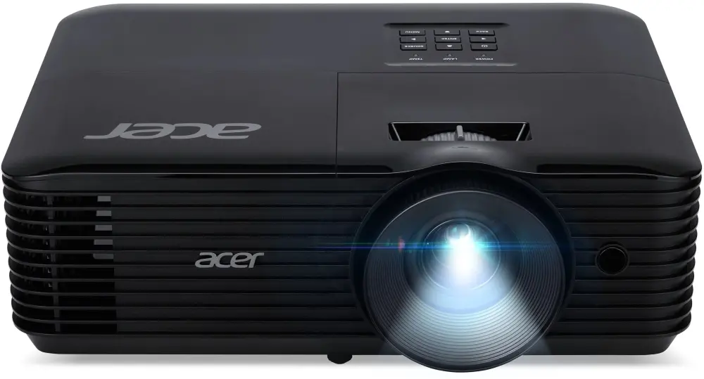 Мултимедиен проектор, Acer Projector X129H, DLP, XGA (1024x768), 4800 ANSI Lumens, 20 000:1, 1.1x, 3D ready, HDMI 1.4, VGA, DC Out (5V/2A, USB-A), RCA, Audio in, Speaker 3W, Bluelight Shield, LumiSense, 2.8kg, 2Y, Black - image 2