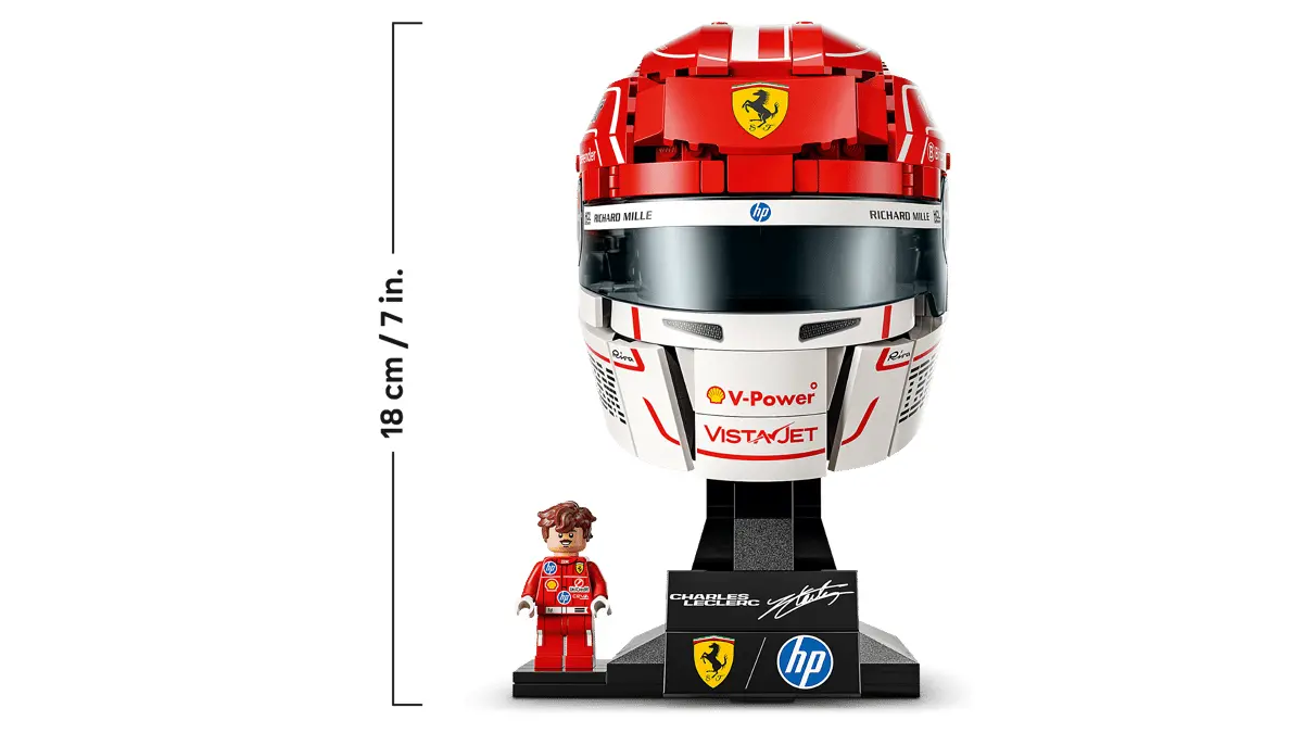 LEGO Editions Scuderia Ferrari HP Charles Leclerc Helmet (43014) - image 2