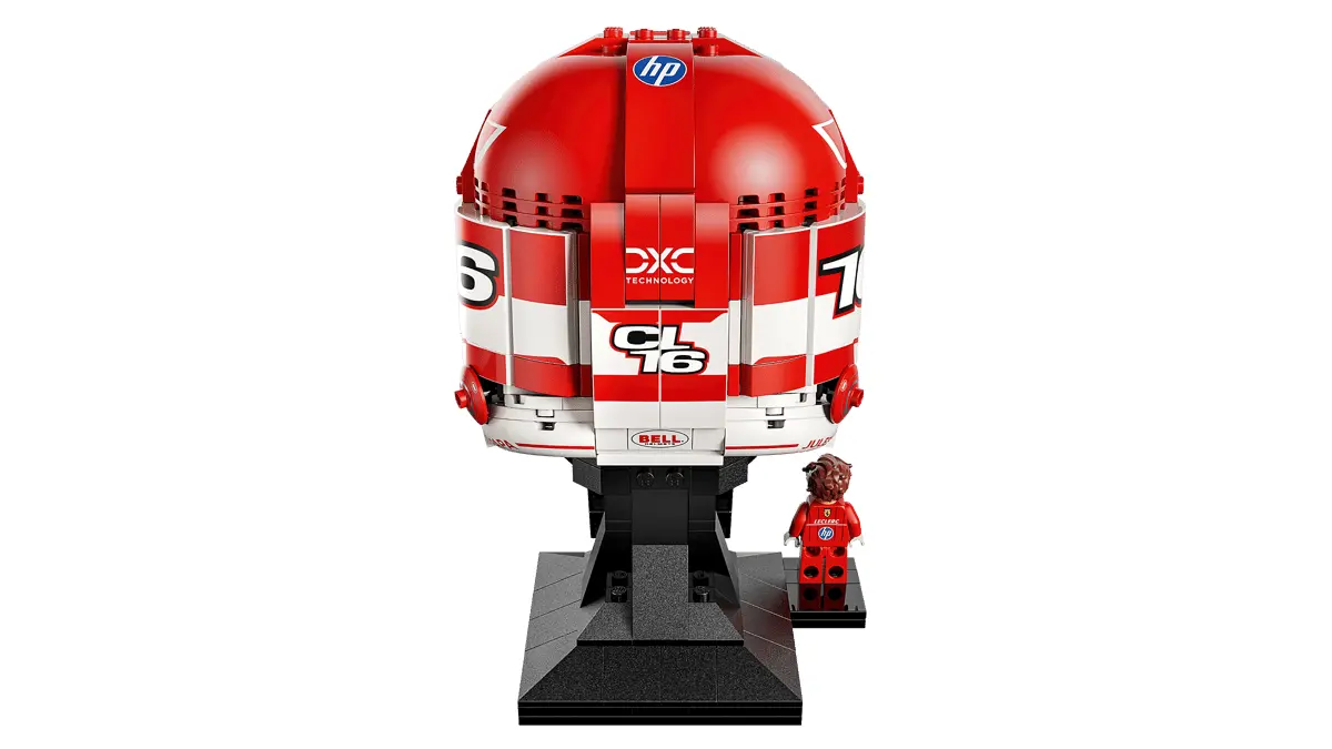 LEGO Editions Scuderia Ferrari HP Charles Leclerc Helmet (43014) - image 3