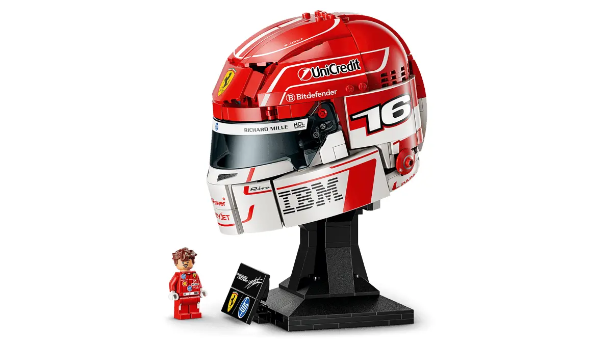 LEGO Editions Scuderia Ferrari HP Charles Leclerc Helmet (43014) - image 4