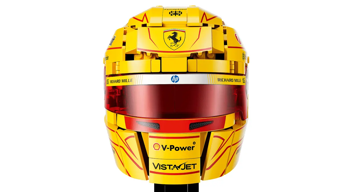 LEGO Editions Scuderia Ferrari HP Lewis Hamilton Helmet (43022) - image 1