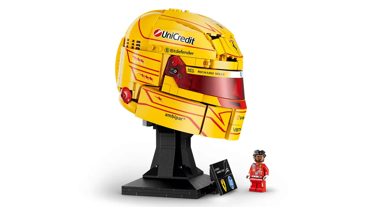LEGO Editions Scuderia Ferrari HP Lewis Hamilton Helmet (43022) - image 2