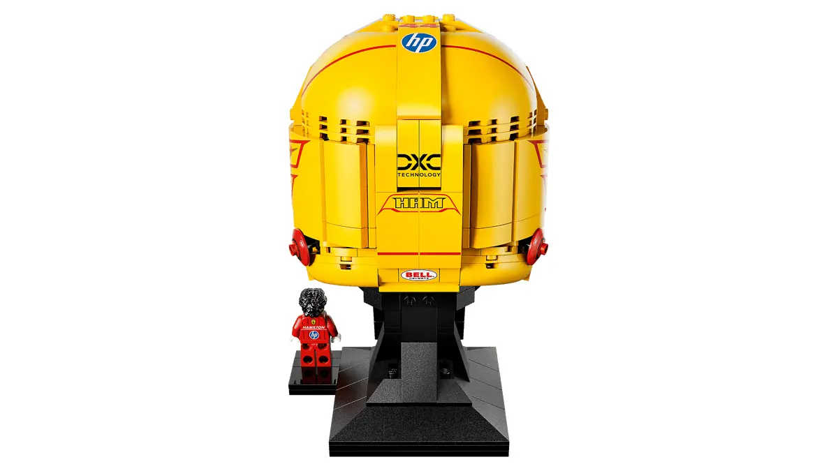 LEGO Editions Scuderia Ferrari HP Lewis Hamilton Helmet (43022) - image 3