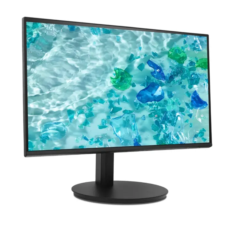 Монитор, Acer Vero CB242YP6bmiprx, 23.8" FHD (1920x1080), IPS, 144Hz, 100M:1, 250nits, 4ms (GTG)/1ms(VRB), Adaptive Sync, VGA, HDMI, DP, Audio In/Out, ZeroFrame, Speakers, Ergostand, EnergyStar, EPEAT Gold, Energy Class B, Black, 3Y - image 1