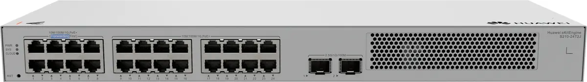 Комутатор Huawei S210-24T2J, 24x1Gb, 2x2.5Gb SFP, L2, 58 Gbit/s - image 3