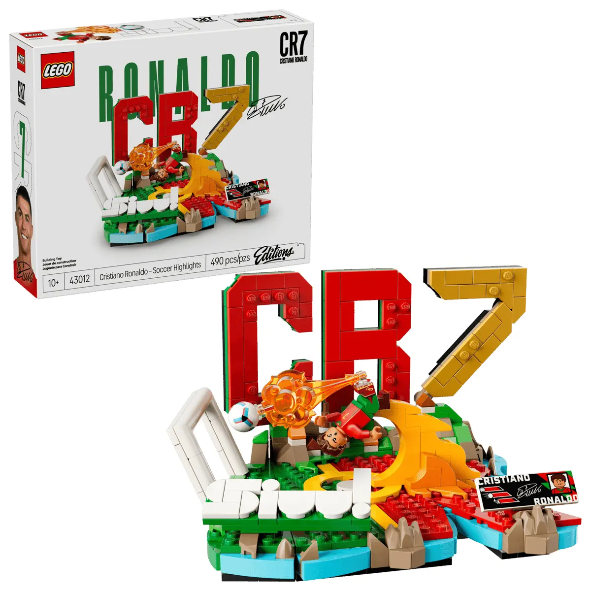 LEGO Editions: Cristiano Ronaldo – CR7 - Football Highlights (43012) - image 1