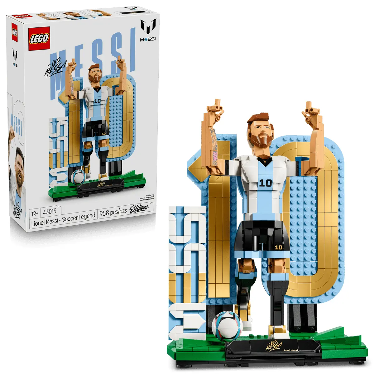 LEGO Football Legend: Lionel Messi – Soccer Legend (43015) - image 1