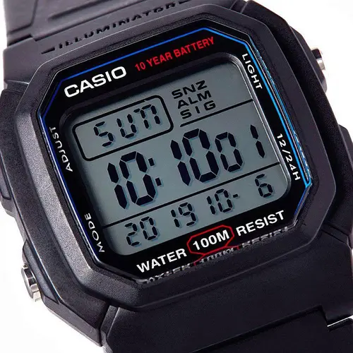 Мъжки часовник Casio - W-800H-1AVDF - image 1