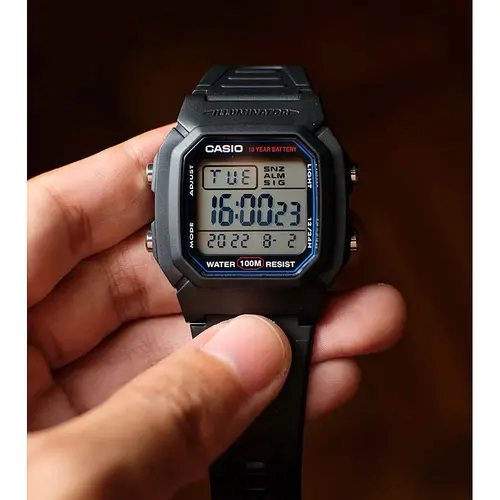 Мъжки часовник Casio - W-800H-1AVDF - image 2