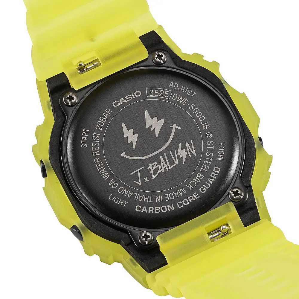 Мъжки часовник Casio G-Shock J Balvin Collaboration - DWE-5600JB-1A9ER - image 2