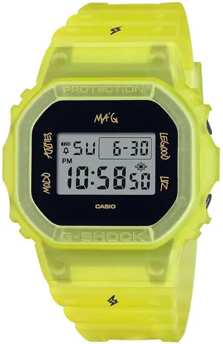Ανδρικό ρολόι Casio G-Shock J Balvin Collaboration - DWE-5600JB-1A9ER - 1