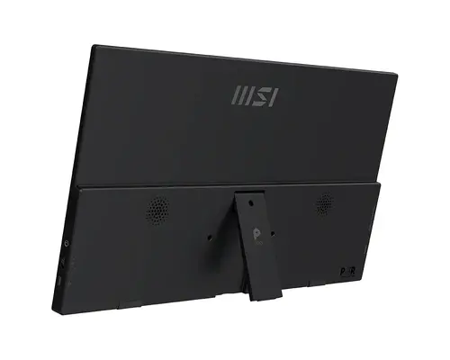 Монитор, MSI PRO MP165 E6 Portable Monitor, 15.6", 4ms, 60Hz IPS, 1920x1080, EyesErgo, Anti-flicker, Less Blue Light, 250nits AG, 16.7M, 1000:1, 2xType-C(15W), HDMI(2.0b), 2x1W, Tilt, VESA 75, Black, 0.78kg - image 3