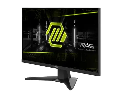 Монитор, MSI MAG 244F Gaming Monitor, 23.8", 0.5ms, 200Hz Rapid IPS, 1920x1080, AMD FreeSync Premium, AI Vision, Console Mode, HDR Ready, 300nits AG, 1.07B, 1000:1, 100M:1, DP(1.2a), HDMI(2.0b), Headphone out, Tilt, VESA 100, Black, 2.9kg - image 2