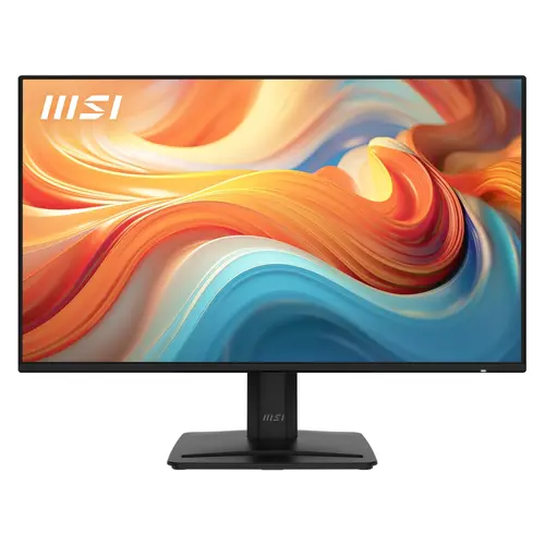 Монитор, MSI PRO MP242 E14A Proffesional Bussiness Monitor, 23.8", 1ms, 144Hz IPS, 1920x1080, Adaptive Sync, EyesErgo, Anti-flicker, Eye-Q Check, HDR Ready, 300nits AG, 1500:1, 100M:1, sRGB 121%, DP, HDMI, D-Sub, 2x2W, Headphone out, Tilt, VESA 100, Black, 3.1kg - image 1