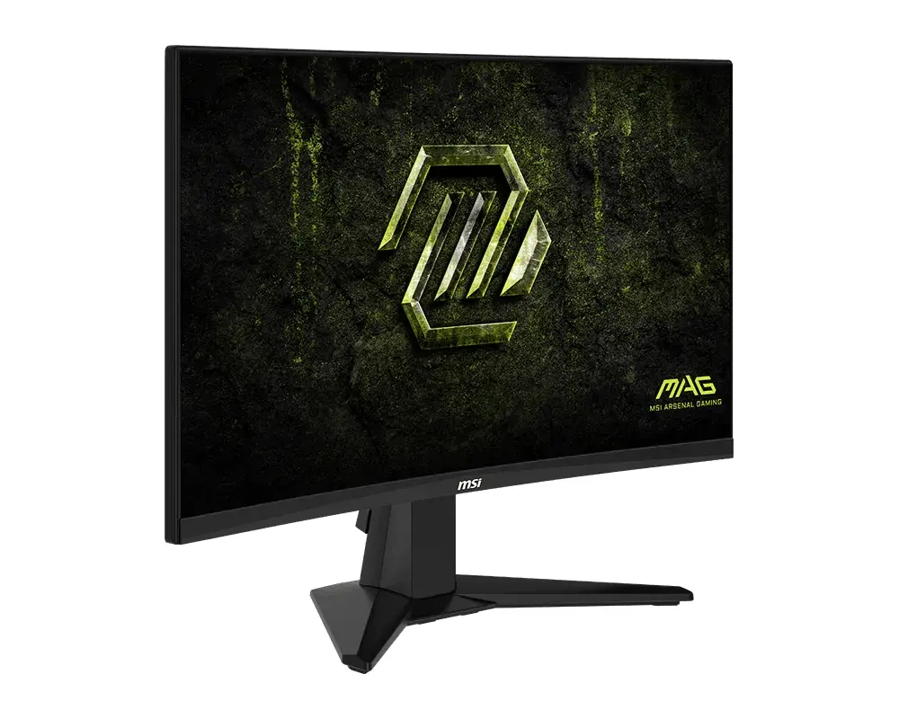 Монитор, MSI MAG 245C X24 Gaming Monitor, 23.6", 1ms, 240Hz Curve 1500R VA, 1920x1080, AMD FreeSyncPremium, AI Vision, Console Mode, HDR Ready, 300nits AG, 1.07B, 3000:1, 100M:1, DP(1.2a), 2xHDMI(2.0b), Headphone out, Tilt, VESA 100, Black, 3.2kg - image 1