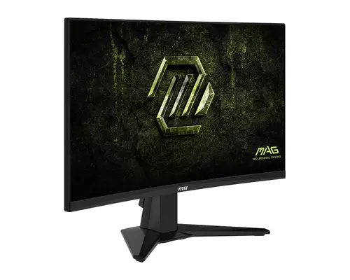 Монитор, MSI MAG 245C X24 Gaming Monitor, 23.6", 1ms, 240Hz Curve 1500R VA, 1920x1080, AMD FreeSyncPremium, AI Vision, Console Mode, HDR Ready, 300nits AG, 1.07B, 3000:1, 100M:1, DP(1.2a), 2xHDMI(2.0b), Headphone out, Tilt, VESA 100, Black, 3.2kg - image 1