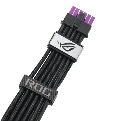 Кабел ASUS ROG Equalizer 12V-2x6 ATX 3.1 & PCIe 5.1 - Black - image 2