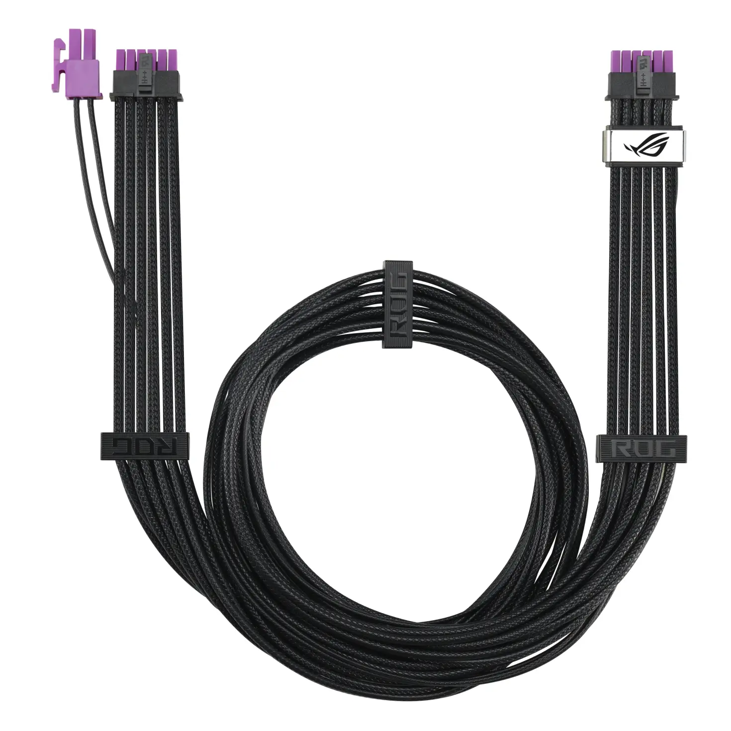 Кабел ASUS ROG Equalizer 12V-2x6 ATX 3.1 & PCIe 5.1 - Black - image 3