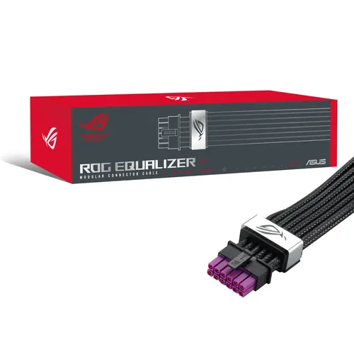 Кабел ASUS ROG Equalizer 12V-2x6 ATX 3.1 & PCIe 5.1 - Black - image 4
