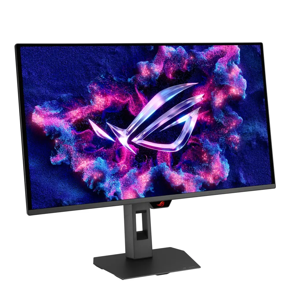 Монитор, Asus ROG Strix OLED XG27UQDMS,gaming monitor,27-inch (26.5 inch viewable) 4K (3840 x 2160) QD-OLED panel, 240 Hz, 0.03 ms (GTG), G-SYNC, custom heatsink, Neo Proximity Sensor, uniform brightness, 99% DCI-P3, OLED Care Pro, ASUS DisplayWidget Center, Blac - image 1