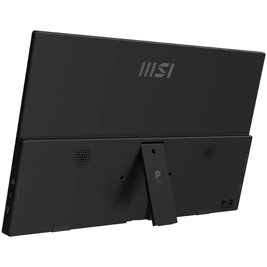 MSI PRO MP165 E6 Professional Business Portable Monitor, 15.6" 60Hz, FHD (1920x1080) 16:9, IPS Anti-glare, 4ms, 250nits, 1000:1, 178/178, Tilt, Ηχεία - image 3