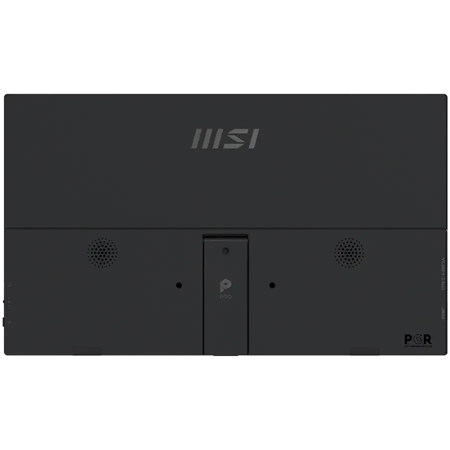 MSI PRO MP165 E6 Professional Business Portable Monitor, 15.6" 60Hz, FHD (1920x1080) 16:9, IPS Anti-glare, 4ms, 250nits, 1000:1, 178/178, Tilt, Ηχεία - image 4