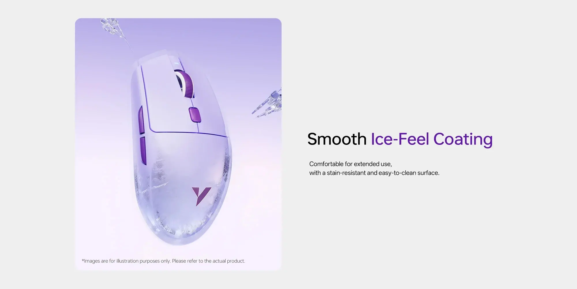 VXE професионална геймърска мишка Wireless Gaming Mouse Dragonfly V3 PRO - Huano Blue Glow V2, White - image 7