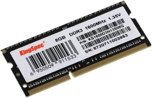 Памет, 8G DDR3L 1600 KINGSPEC SODIMM - image 1