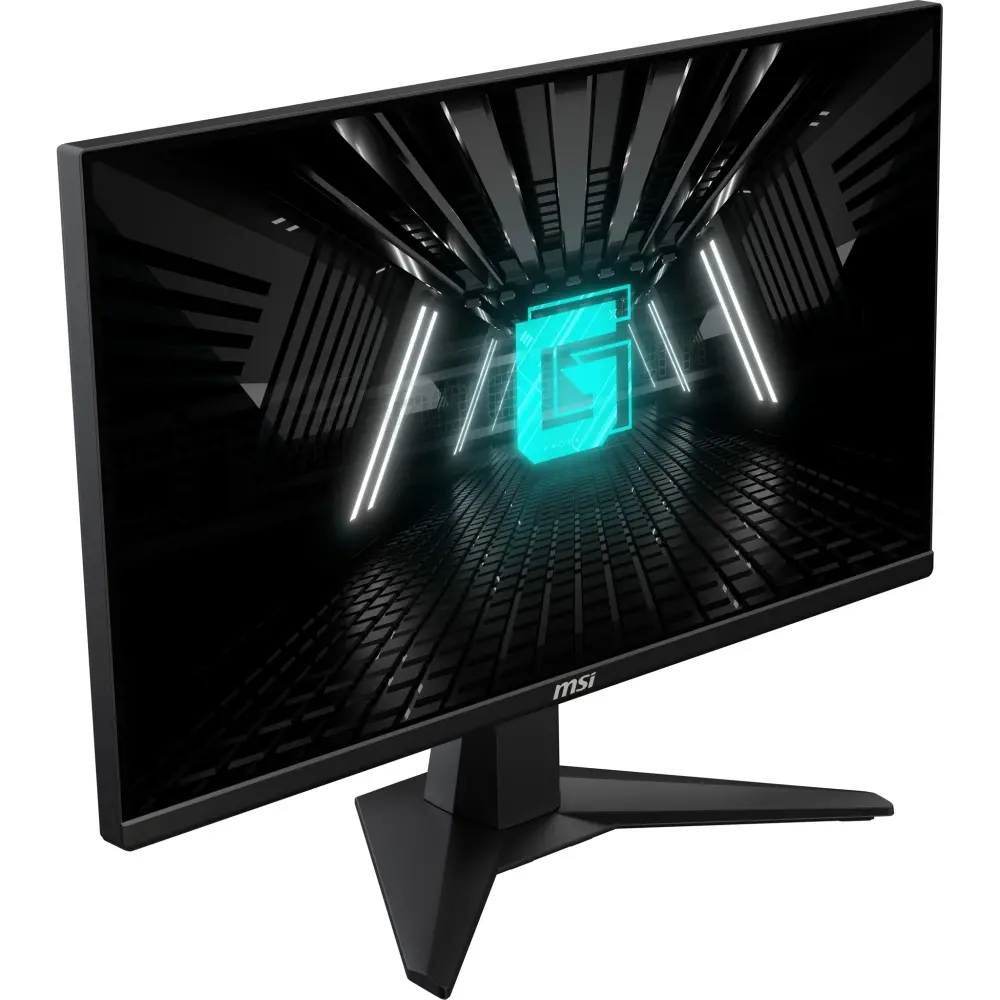 Монитор, MSI G255F Gaming Monitor, 24.5", 1ms, 180Hz Rapid IPS, 1920x1080 FHD, AMD FreeSync Premium, Night Vision, Anti-Flicker, Less Blue Light, 300nits AG, 16.7M, 1000:1, 100M:1, DP(1.2a), 2xHDMI (2.0b), Headphone out, Tilt, VESA 100, Black, 3.24kg - image 5