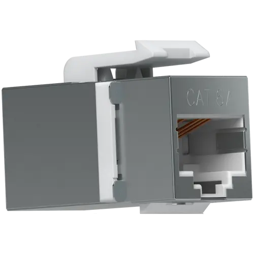 Ubiquiti UniFi UACC-Keystone-Jack-C6A Toolless keystone for terminating a Cat6A Ethernet jack without the use of a punch-down or crimping tool, (12) Keystone Jacks per pack - image 2