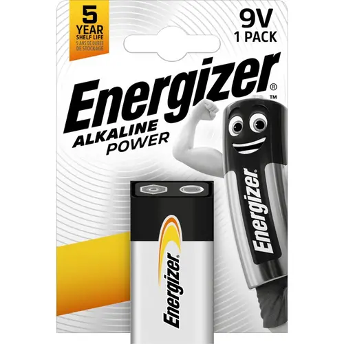 ΑΛΚΑΛΙΚΗ ΜΠΑΤΑΡΙΑ ALKALINE POWER 9V CHP1 ENERGIZER - 1