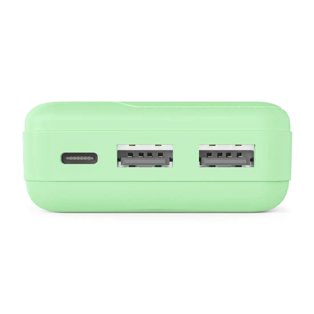 HAMA Външна батерия "Pocket 10", 10000 mAh, Изходи: 2x USB-A, зелена - image 1