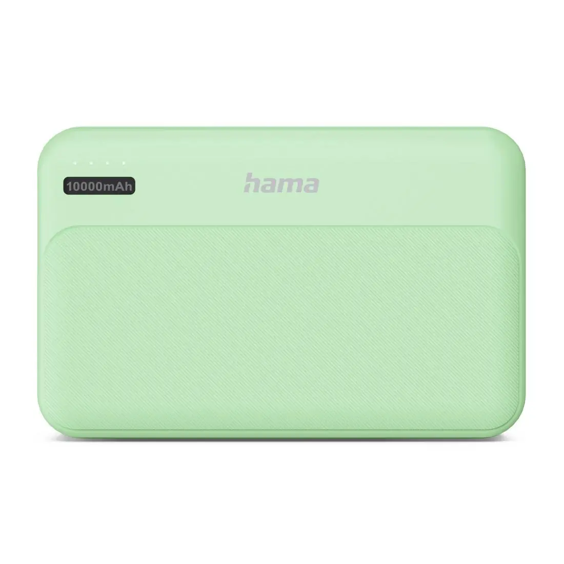 HAMA Външна батерия "Pocket 10", 10000 mAh, Изходи: 2x USB-A, зелена - image 2
