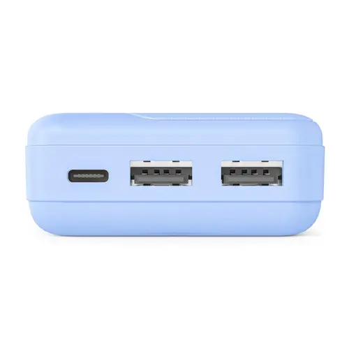HAMA Външна батерия "Pocket 10", 10000 mAh, Изходи: 2x USB-A, син - image 1