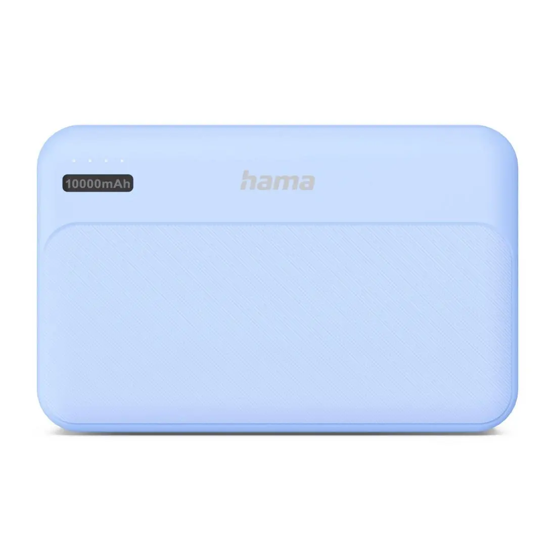 HAMA Външна батерия "Pocket 10", 10000 mAh, Изходи: 2x USB-A, син - image 2
