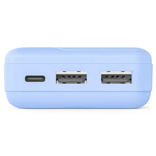 HAMA Външна батерия "Pocket 10", 10000 mAh, Изходи: 2x USB-A, син - image 7