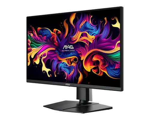 Монитор, MSI MAG 272QP QD-OLED X24 Gaming Monitor, 26.5", 0.03ms, 240Hz, 2560x1440, G-SYNC, AMD FreeSync Premium, AI Vision, Console Mode, ClearMR 15000, HDR Ready, Type-C(15W PD), DP(1.4a), 2xHDMI(2.1), Pivot, Heigh Adj., VESA 100, Black, 5.7kg - image 3