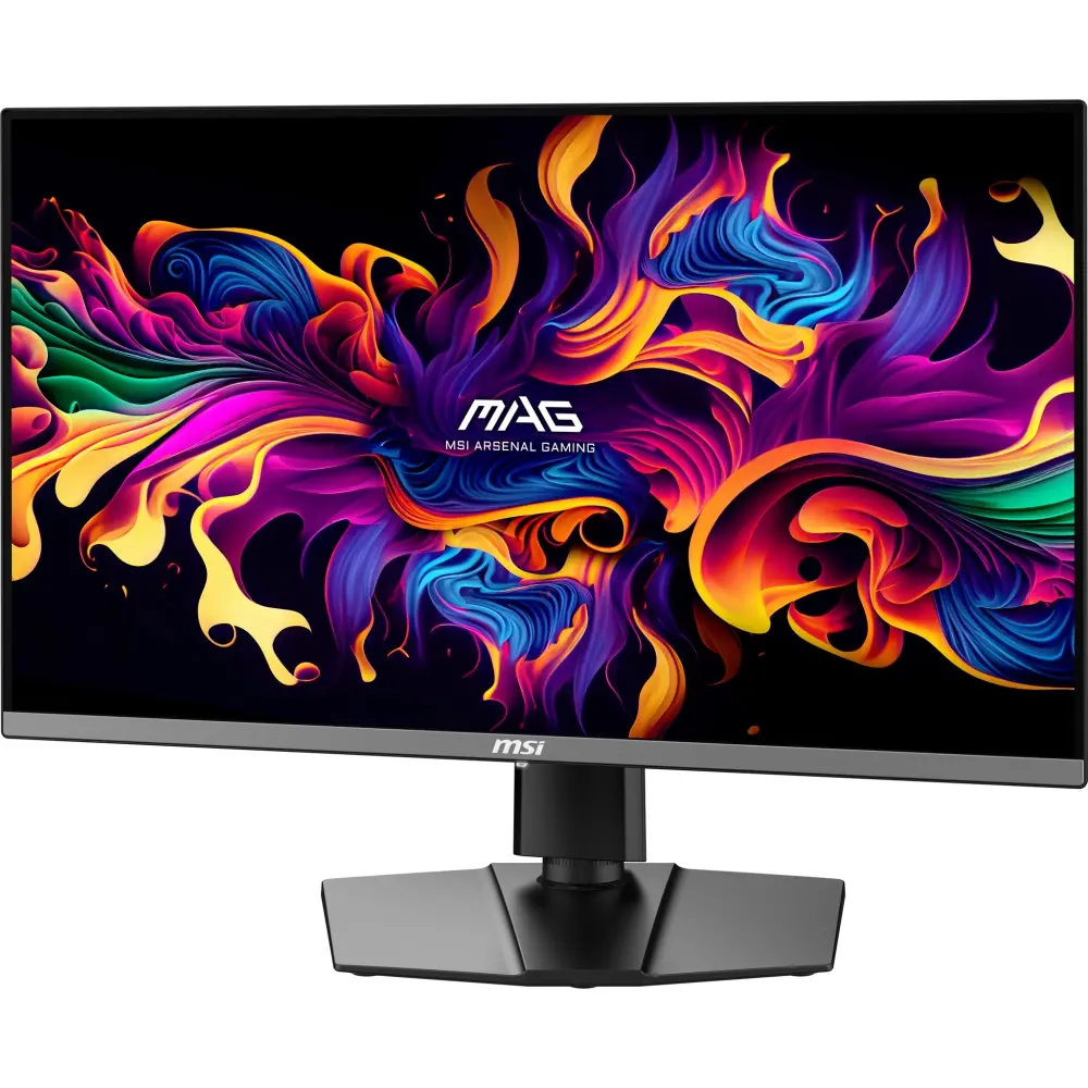 Монитор, MSI MAG 272QP QD-OLED X50 Gaming Monitor, 26.5", 0.03ms, 500Hz, 2560x1440, G-SYNC, AMD FreeSync Premium Pro, AI Vision, Console Mode, ClearMR 21000, HDR True Black 500, Type-C(15W PD), DP(1.4a), 2xHDMI(2.1), Pivot, Heigh Adj., VESA 100, Black, 8kg - image 1