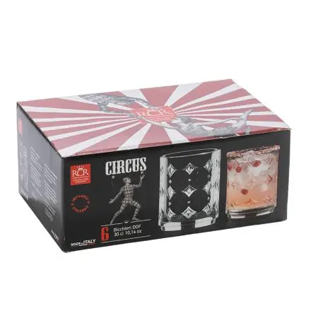 Комплект 6 бр. чаши за уиски колекция CIRCUS - image 3