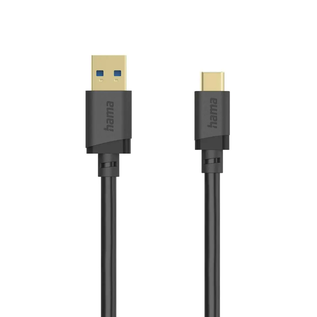 Кабел USB-C - USB- А мъжко,USB 3.2 Gen 1, 0.75м, 5Gbit/s