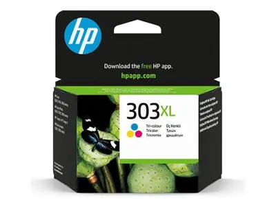 HP 303XL Τρίχρωμο υψηλής απόδοσης Original Κασέτα μελανιού - 1