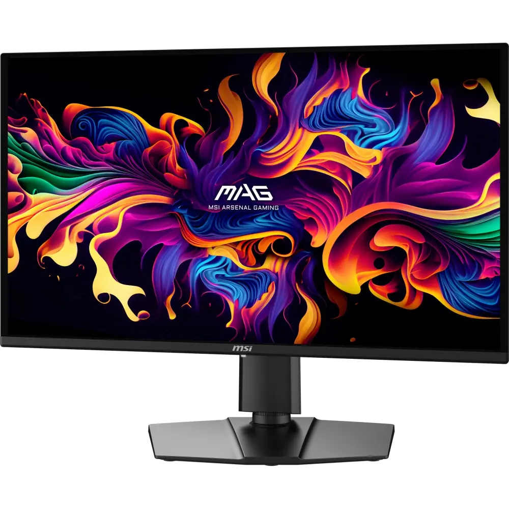 Монитор, MSI MAG 274QP QD-OLED X24 Gaming Monitor, 26.5", 0.03ms, 240Hz , 2560x1440, G-SYNC, AMD FreeSync Premium, AI Vision, Console Mode, ClearMR 13000, HDR Ready, DP(1.4a), 2xHDMI(2.1), Pivot, Heigh Adj., VESA 100, Black, 6.7kg - image 1