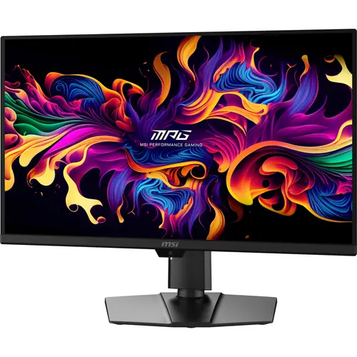 Монитор, MSI MPG 271QR QD-OLED X50 Gaming Monitor, 26.5", 0.03ms, 500Hz, 2560x1440, G-SYNC, AMD FreeSync Premium Pro, AI Vision, Console Mode, ClearMR 21000, HDR True Black 500, Type-C(98W PD), DP(2.1a), 2xHDMI(2.1), USB Hub, Pivot, Heigh Adj., VESA, Black, 8.4kg - image 1