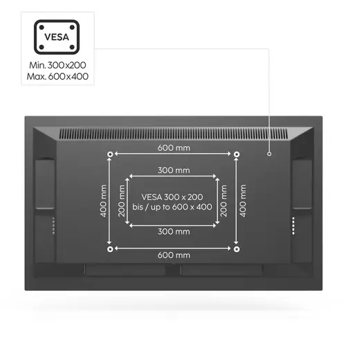 Стойка за TV Easel Design , до 191см / 75"/, до 40кг, черна - image 12