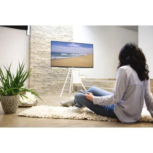 Стойка за TV Easel Design , до 191см / 75"/, до 40кг, бял - image 5