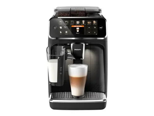 PHILIPS Автоматична еспресо машина 5400 series 12 напитки LatteGo цвят черен