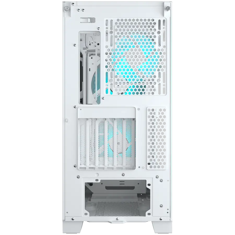 COUGAR AIRFACE ECO RGB PC Case, Mid Tower, White - image 5