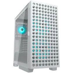 COUGAR AIRFACE ECO RGB PC Case, Mid Tower, White